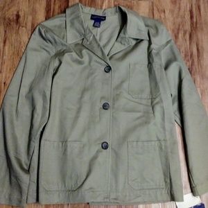 NWT Charter Club Sage Green Button Blazer SZ 14